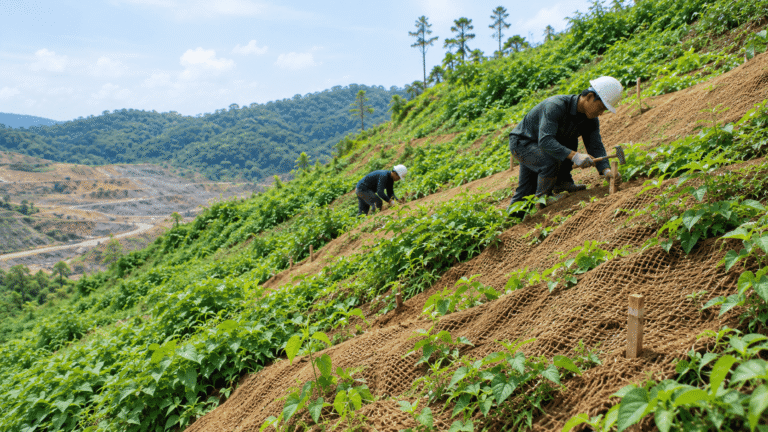 Cover Crop untuk Mencegah Erosi dan Longsor di Lahan Miring